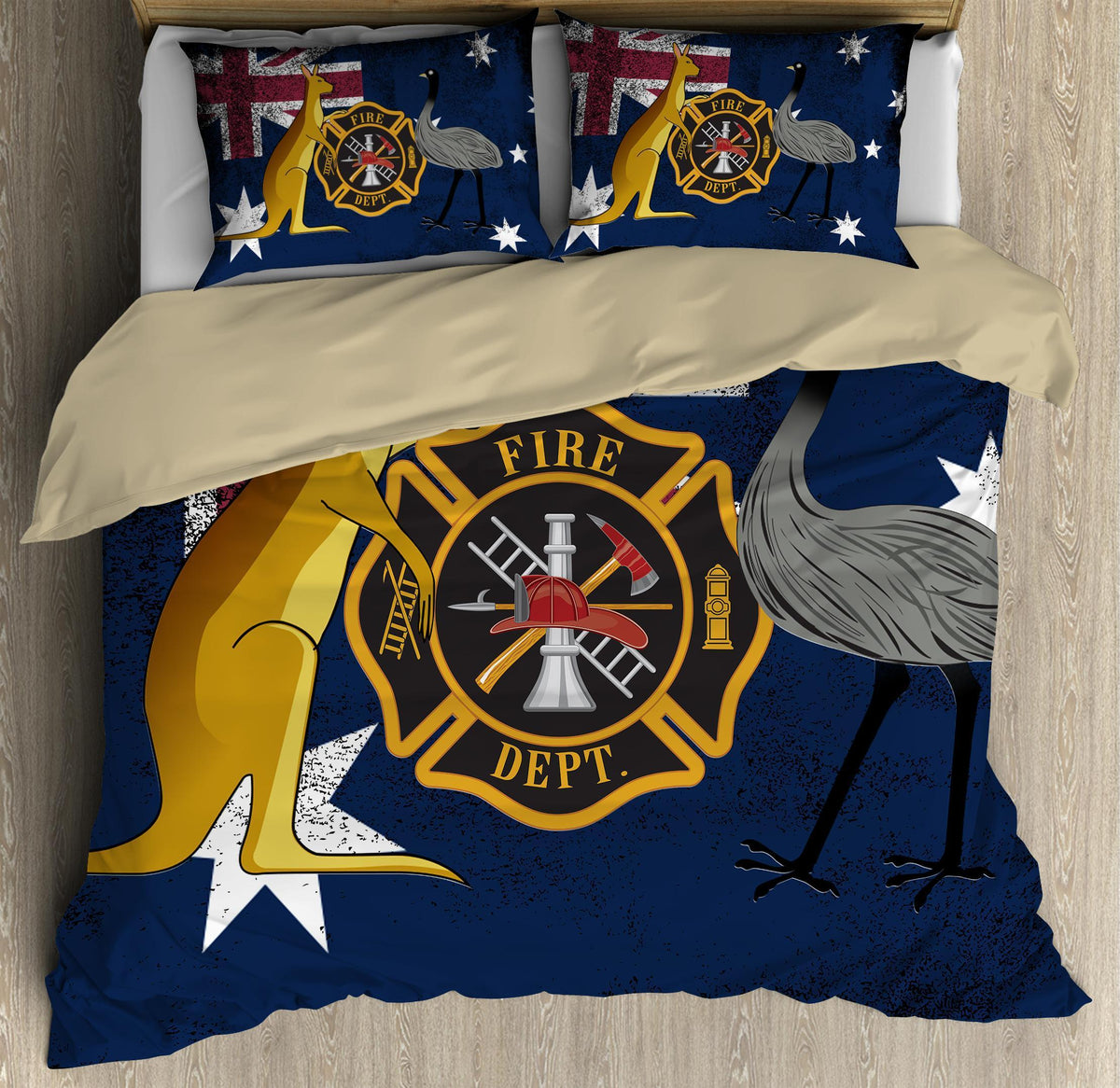 Proud Australian Firefighter Bedding Set DQB08072005-TQH