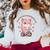 Romantic Cat on Tricycle Sweat Shirt