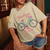 Pastel Bicycle Graphic T-Shirt