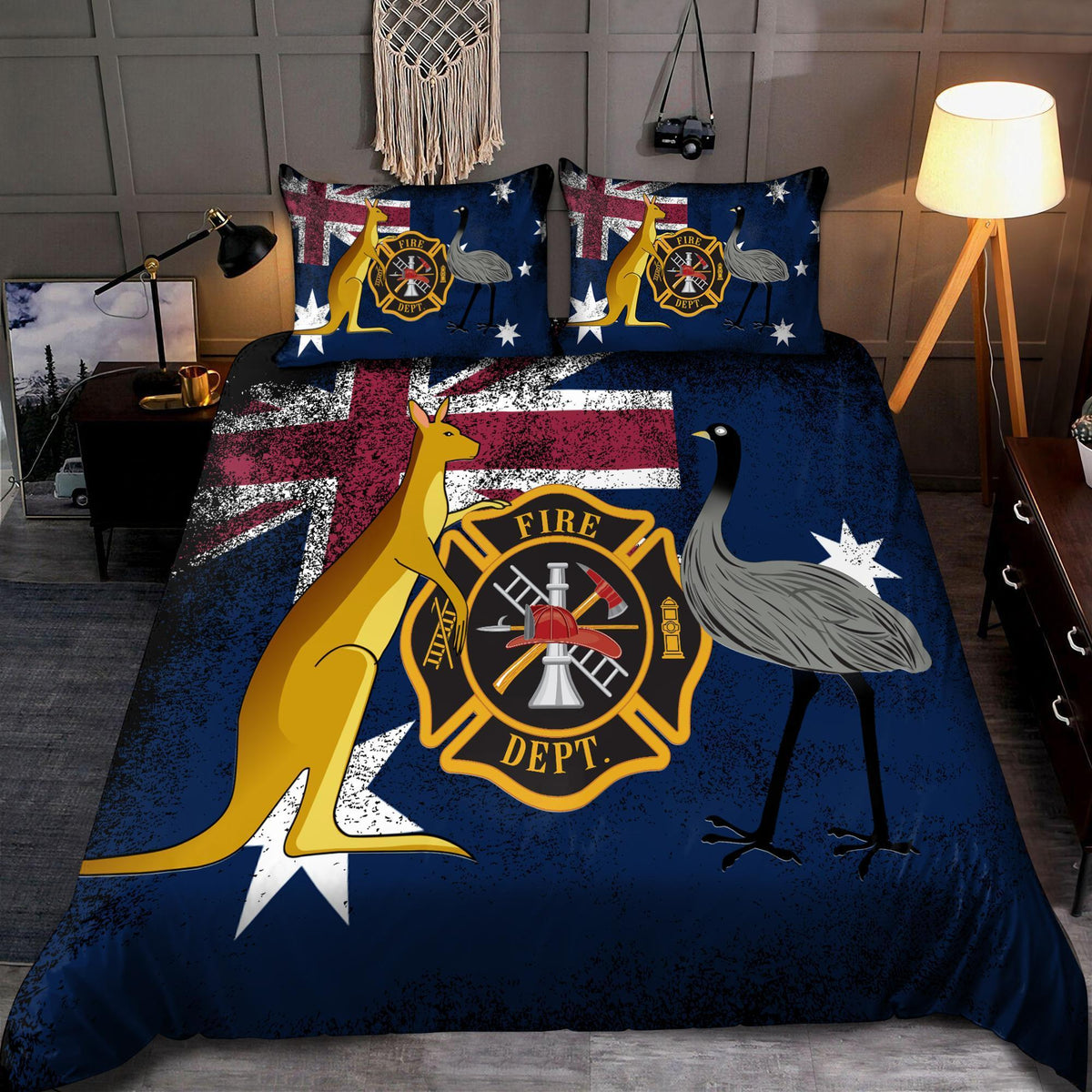 Proud Australian Firefighter Bedding Set DQB08072005-TQH