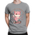 Romantic Cat on Tricycle T-Shirt