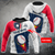 Customize Name Baseball Hoodie For Men And Women