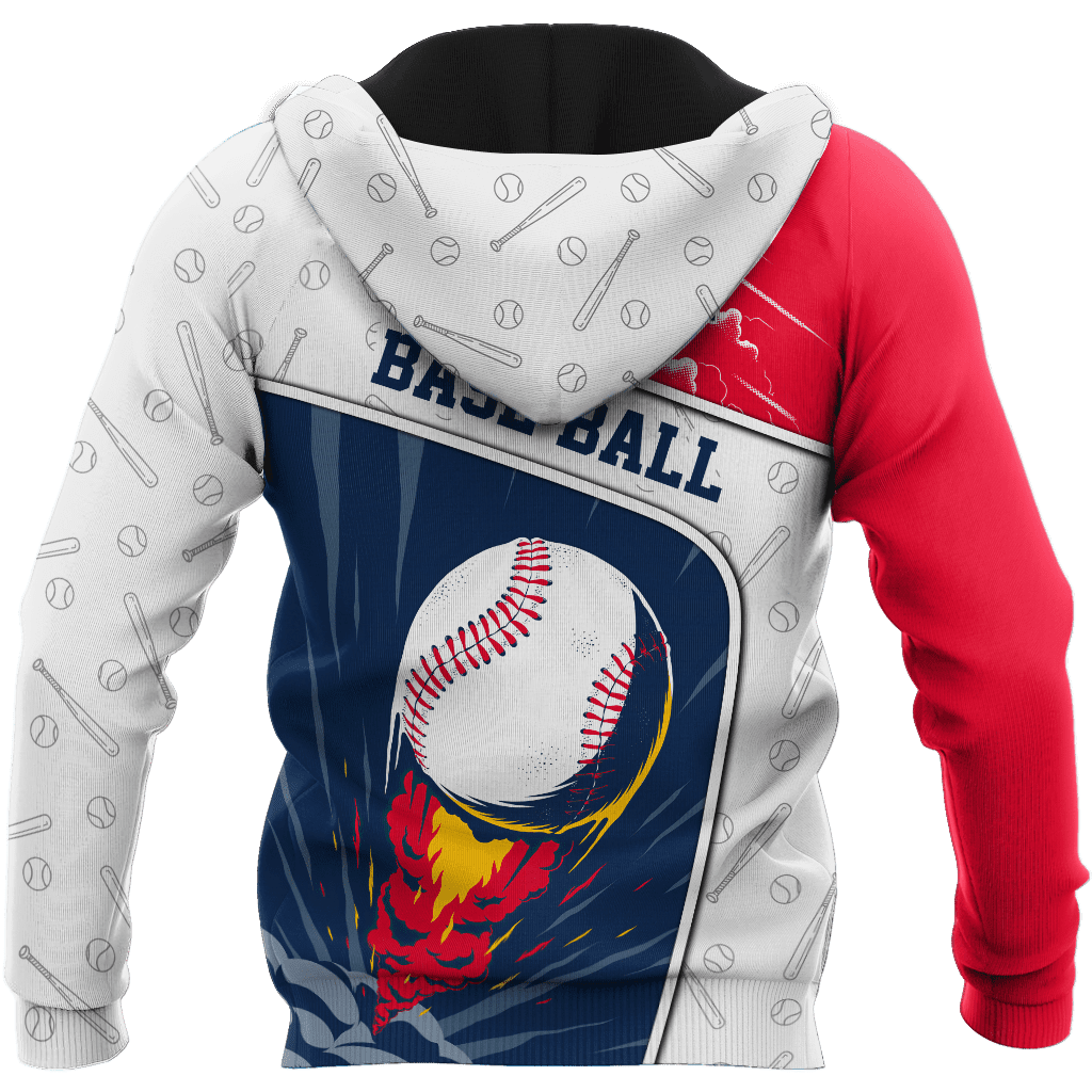 Customize Name Baseball Hoodie For Men And Women