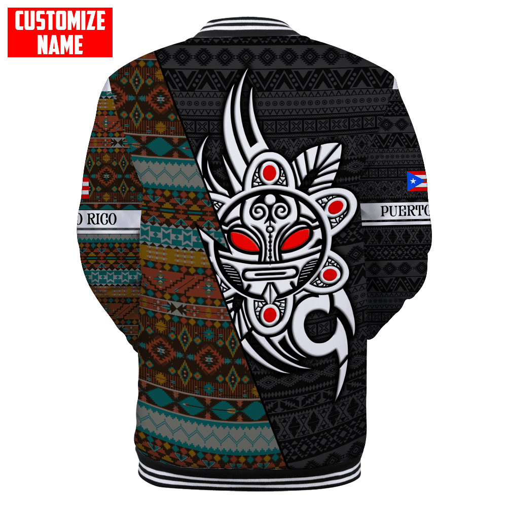 Customize Name Puerto Rico 3D All Over Printed Unisex Shirts
