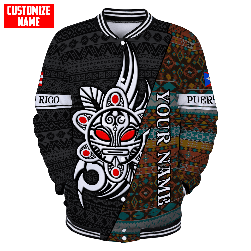 Customize Name Puerto Rico 3D All Over Printed Unisex Shirts