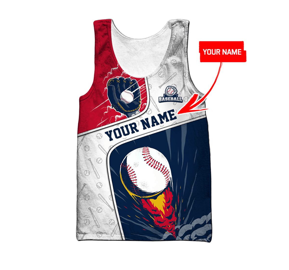 Customize Name Baseball Hoodie For Men And Women