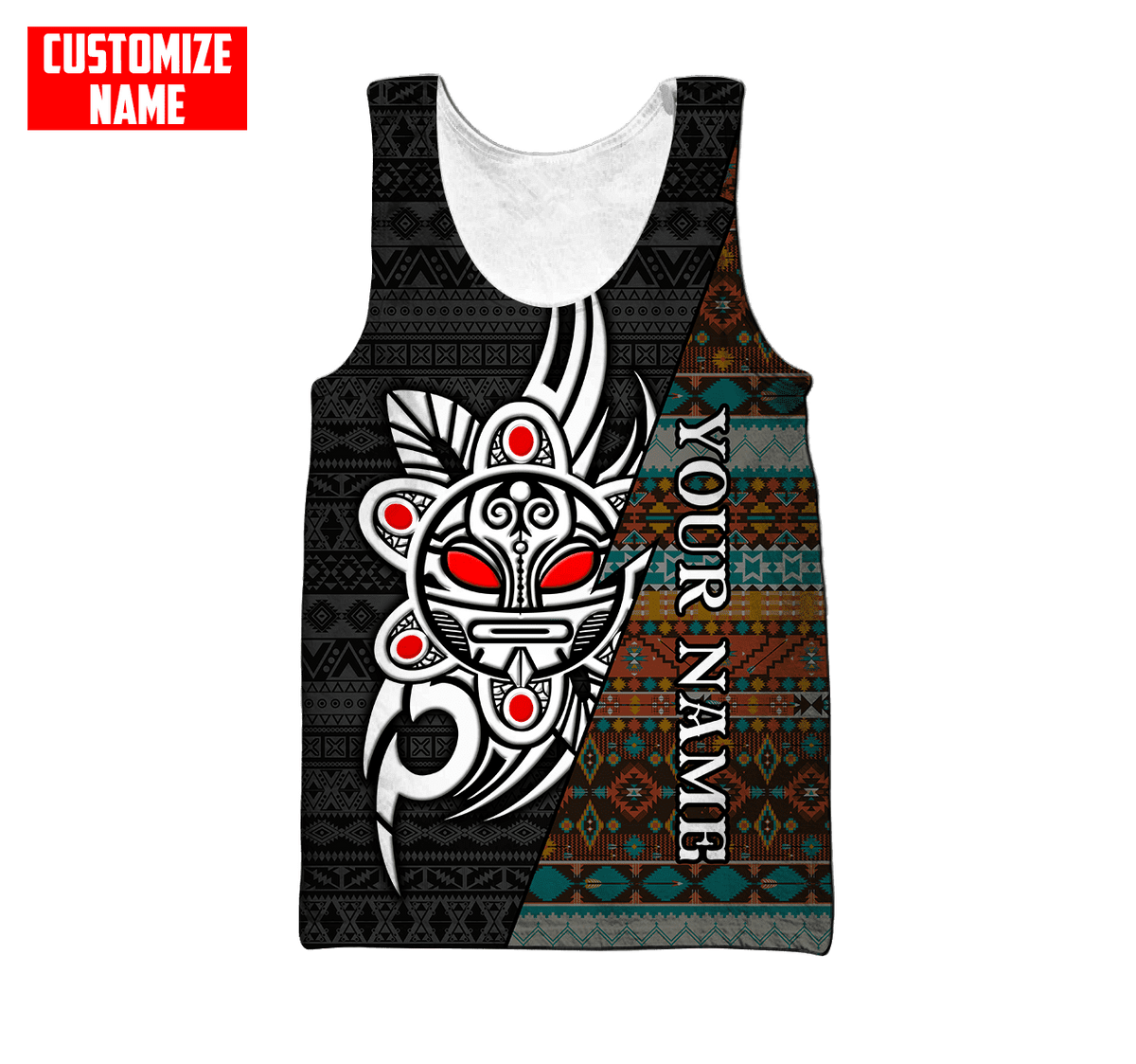 Customize Name Puerto Rico 3D All Over Printed Unisex Shirts