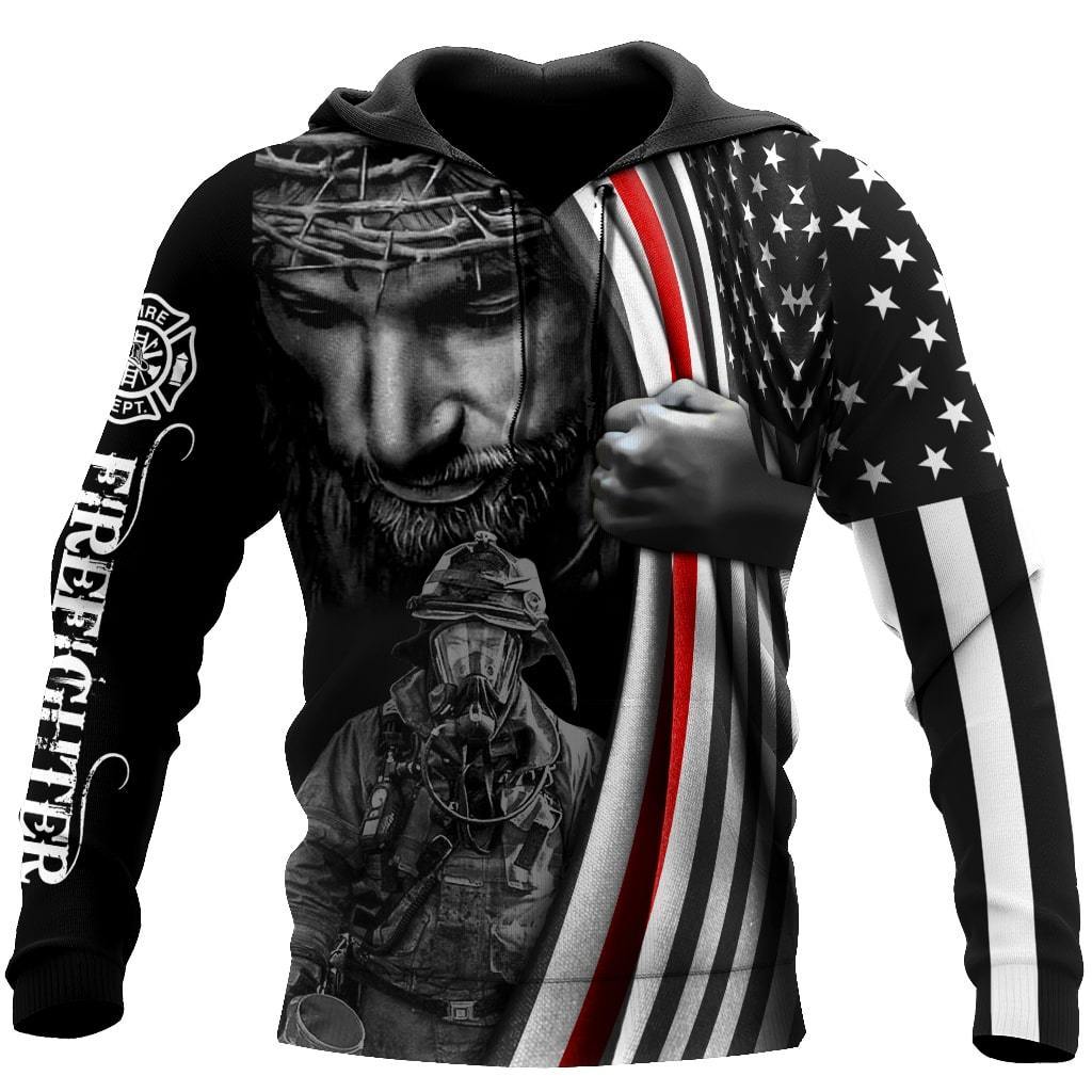 Don&#39;t Be Afraid, Just Have Faith For Firefighter 3D Printed Hoodie For Men And Women