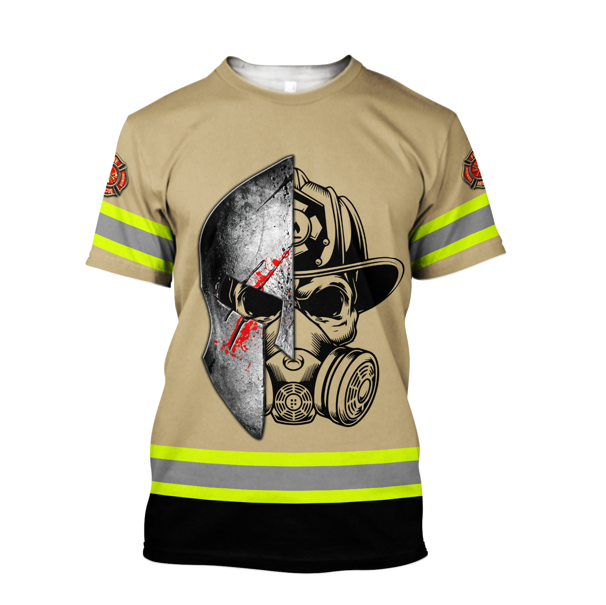 Firefighters 3D All Over Printed Hoodie Shirts For Men And Women MH08122003