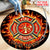 Customize Name Firefighter Circle Rug AM18052106